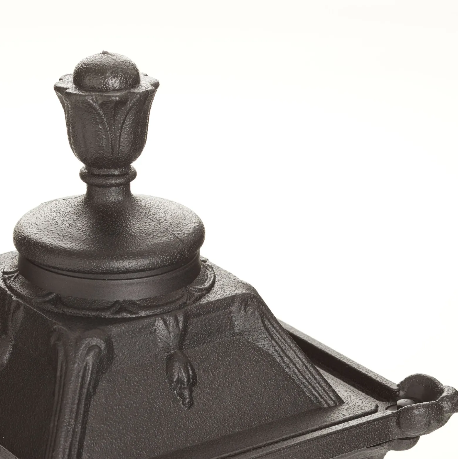 Farol exterior Golia, negro, transparente, 2.700 K