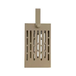 Farol LED solar Luma de Dyberg Larsen, color beige, 20 cm, IP44
