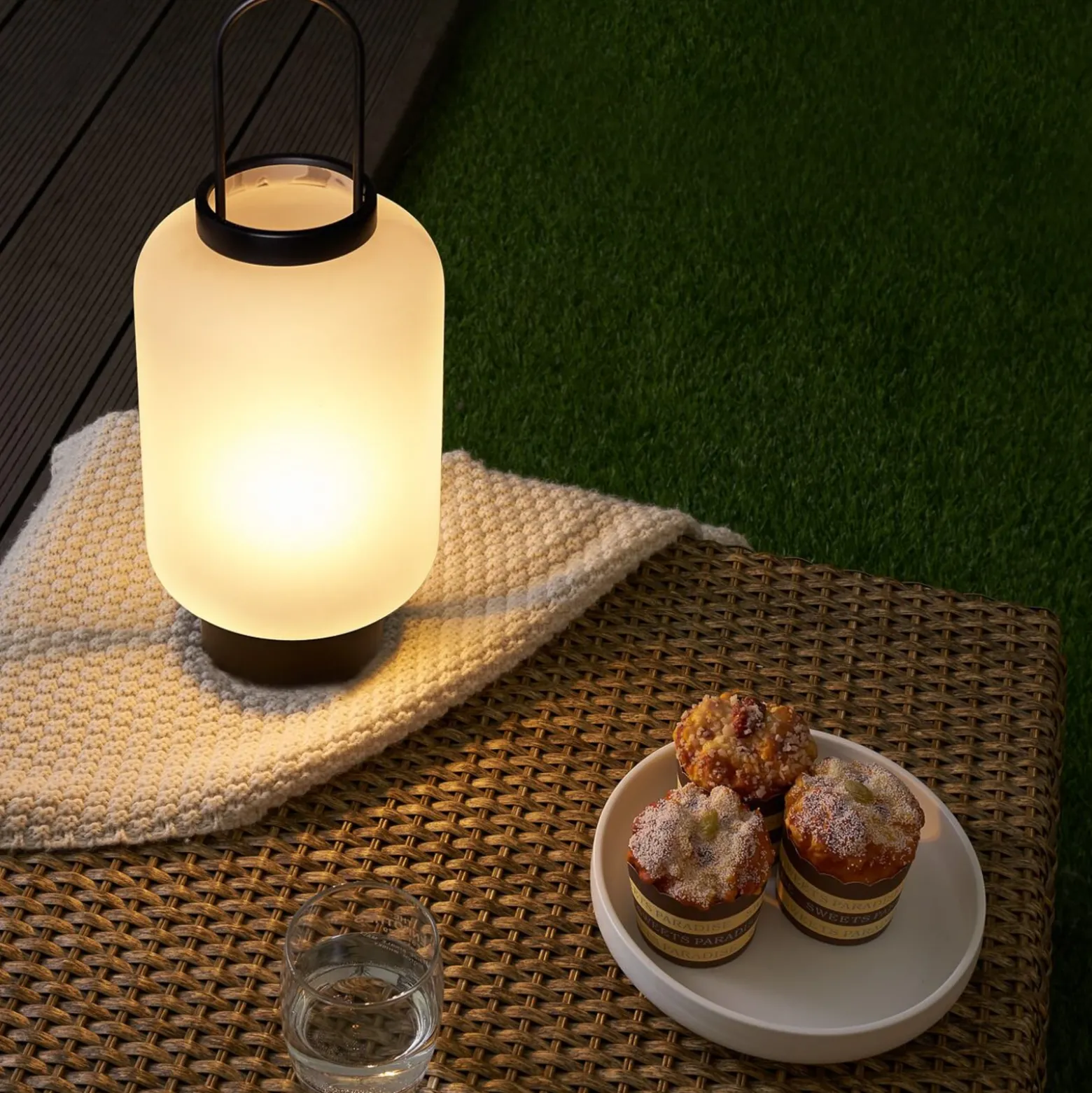Farol móvil Pauleen Glow, función temporizador, IP44