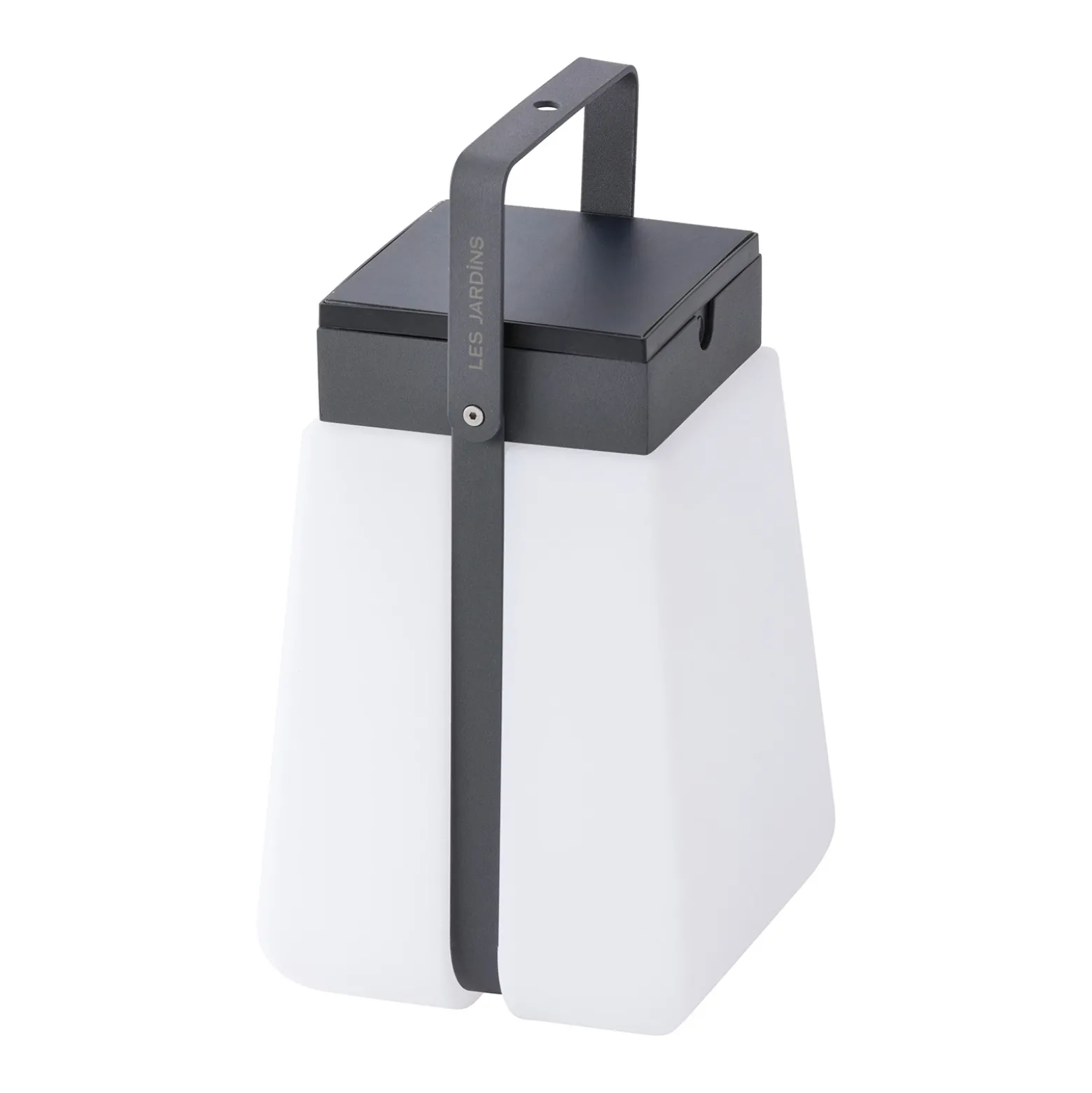Farol solar LED 300 portátil, gris