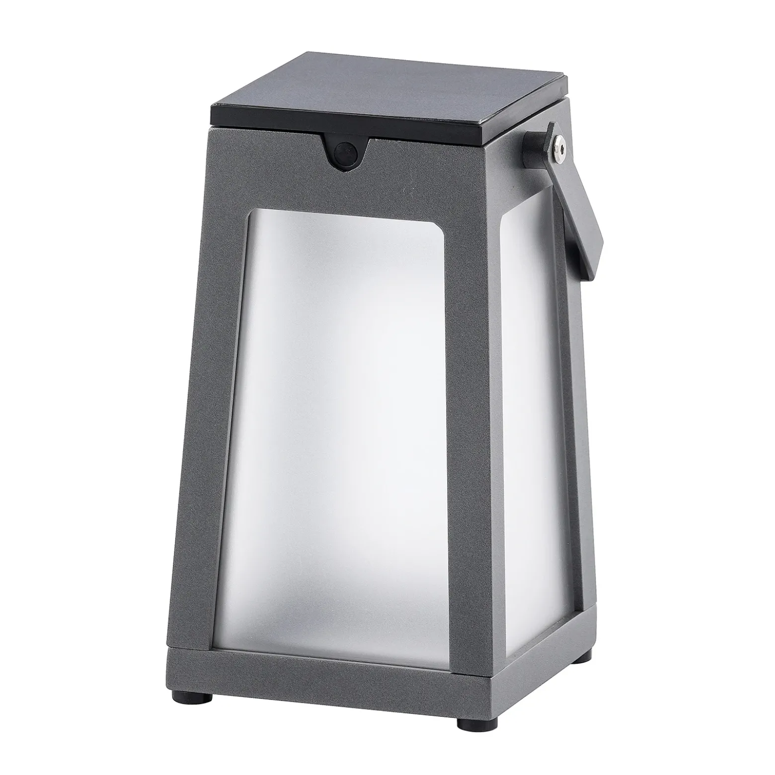 Farol solar LED Tinka portátil, gris