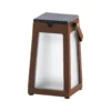 Farol solar LED Tinka portátil, corten