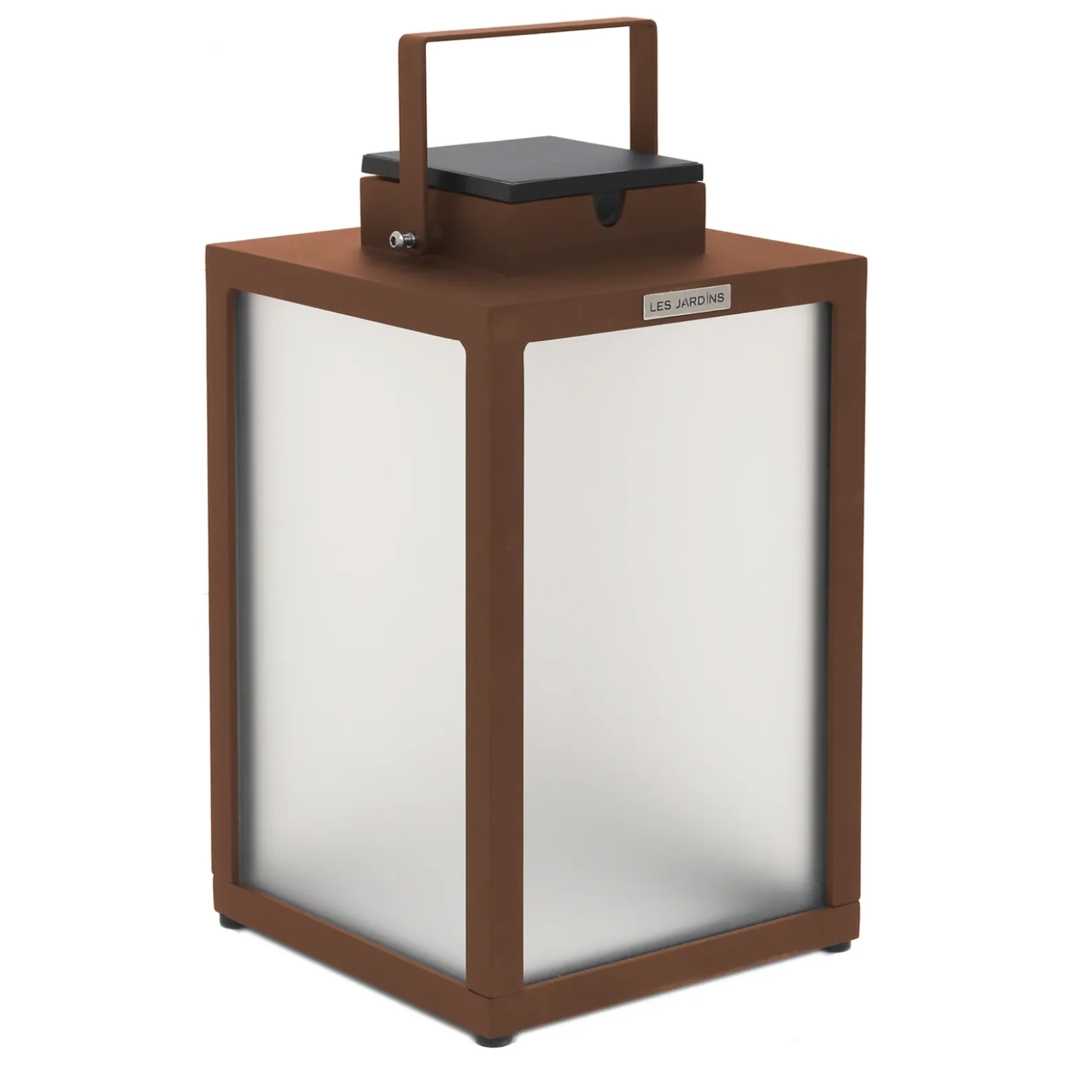 Farol solar LED Tradition, corten, altura 40 cm