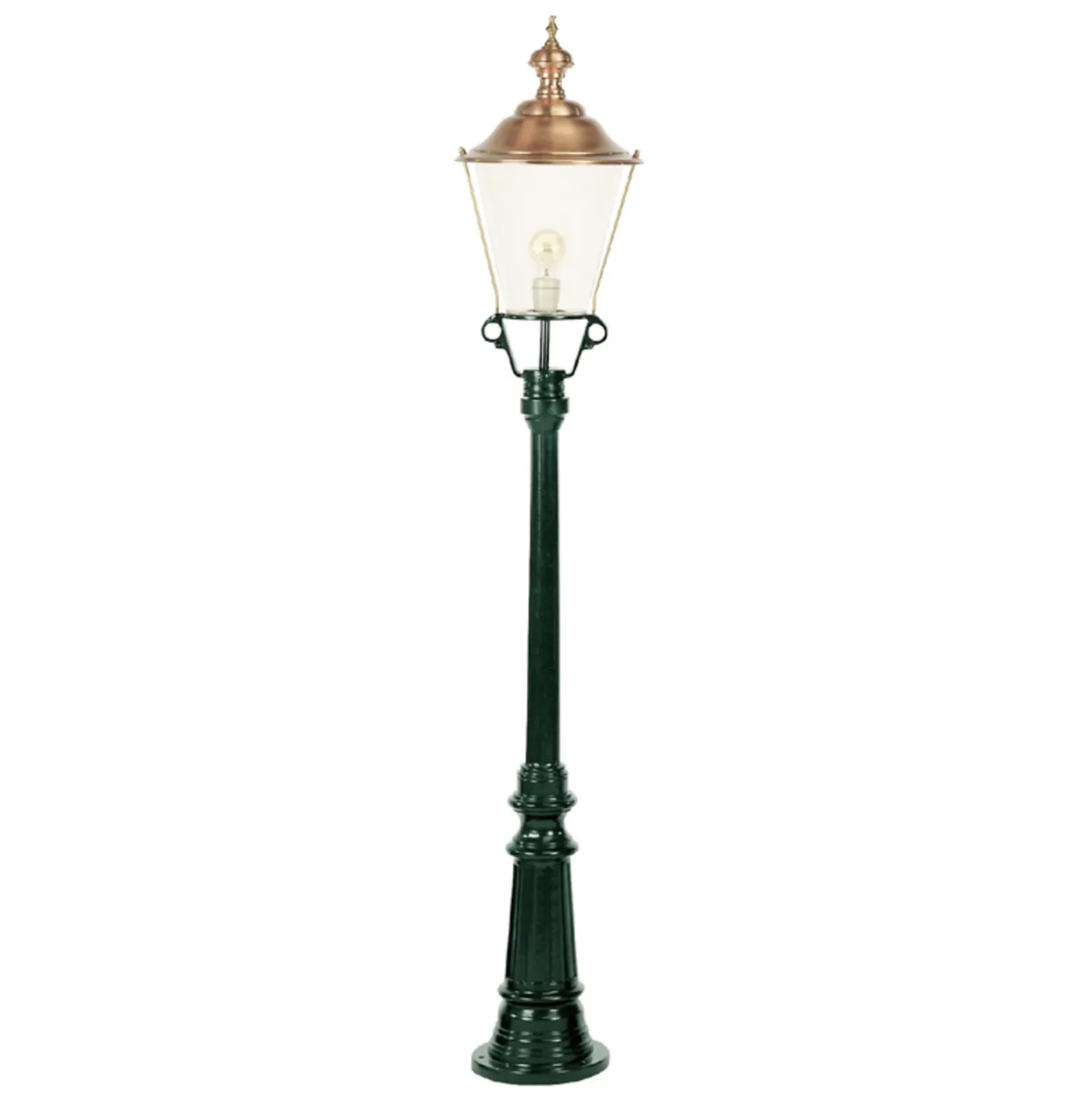 Flores farola, verde