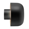 FLOS Bellhop aplique de exterior, 4.000 K, negro