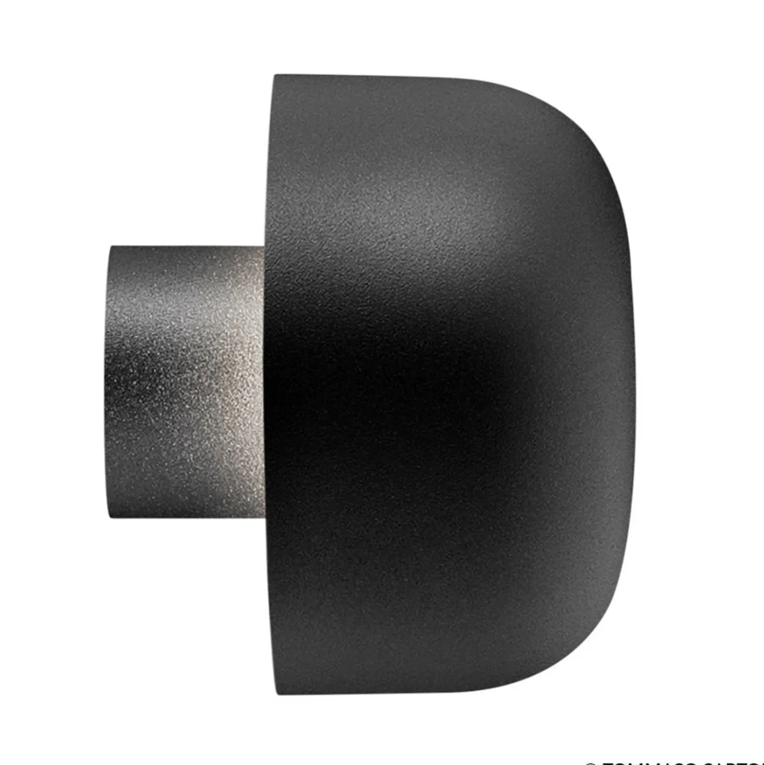 FLOS Bellhop aplique de exterior, 4.000 K, negro