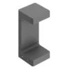 FLOS Casting C 100 farola 20 cm, antracita