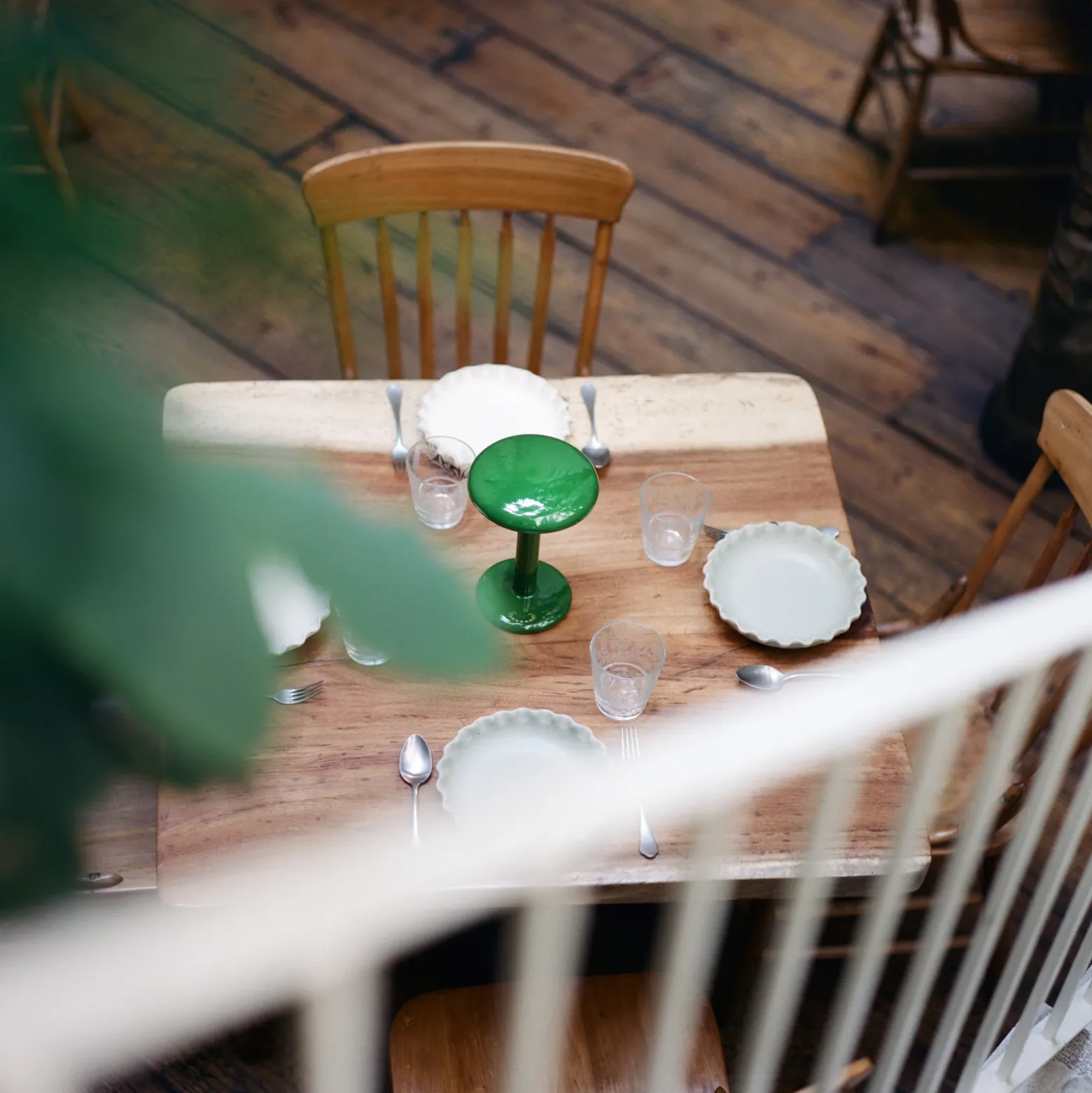 FLOS Gustave lámpara de mesa LED batería 927 verde