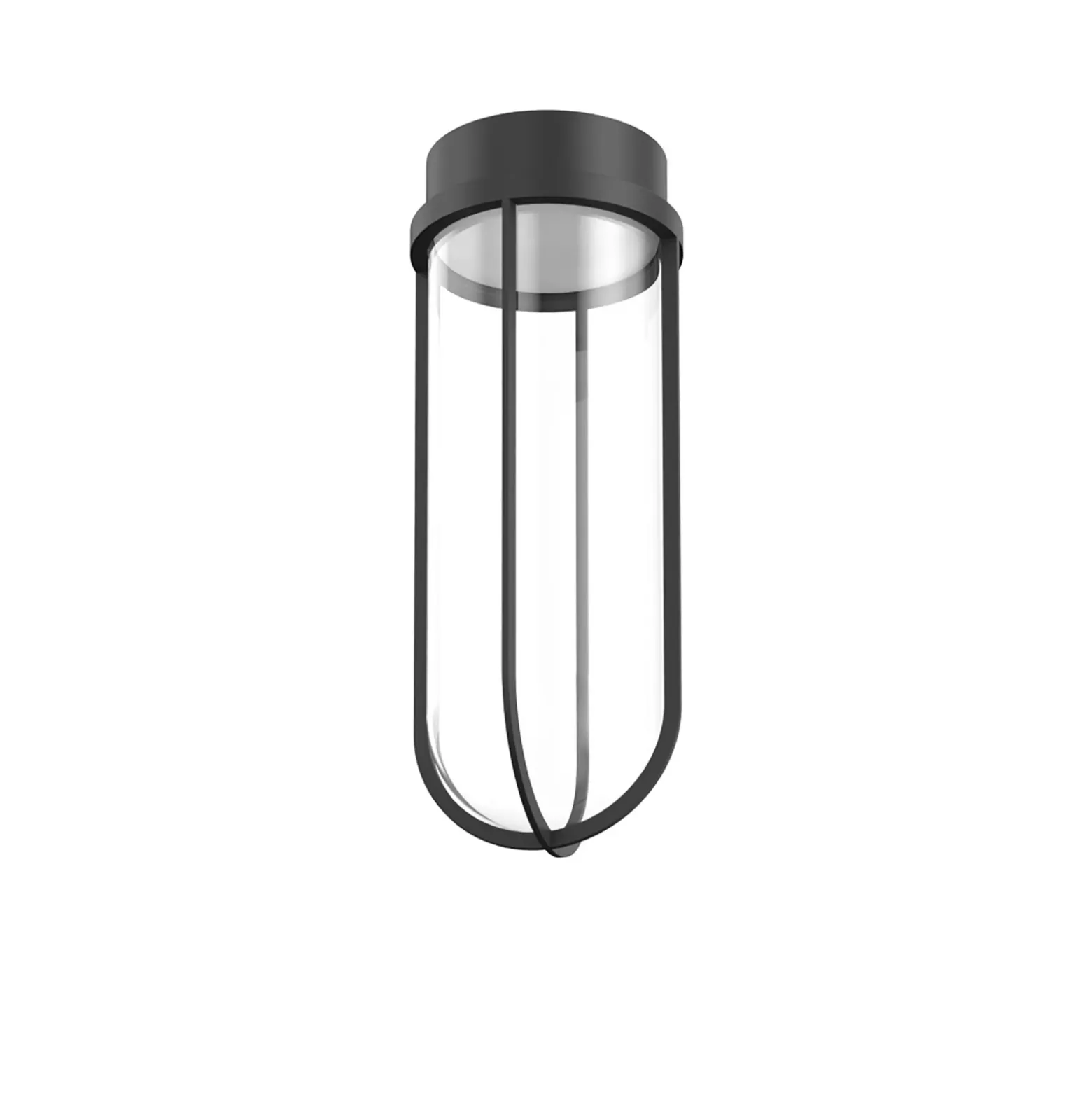 FLOS In Vitro Ceiling plafón, 2.700 K negro