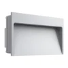 FLOS My Way - lámpara de pared LED empotrable ancha, gris