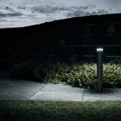 FLOS Pointbreak Bollard 2, 2.700K antracita 60cm