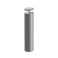 FLOS Pointbreak Bollard 2, 2.700K gris 60cm