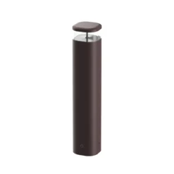 FLOS Pointbreak Bollard 2, 2.700K marrón 60cm