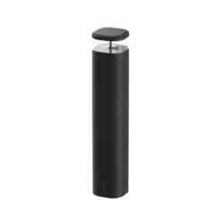FLOS Pointbreak Bollard 2, 2.700K negro 60cm