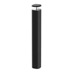 FLOS Pointbreak Bollard 2, 2.700K negro 90cm