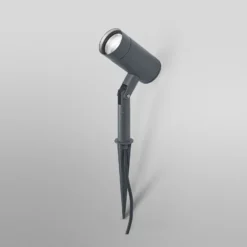 Foco con pica de tierra OSRAM ENDURA CLASSIC GARDEN gris oscuro IP54