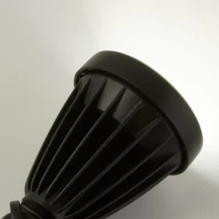 Foco con pica Spikey, negro, metal, 25 cm, IP54