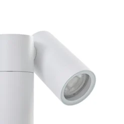 Foco con pica Tulimar de PRIOS, 2 luces, blanco, IP65