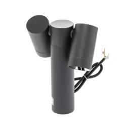Foco con pica Tulimar de PRIOS, 2 luces, antracita, IP65
