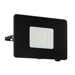 Foco de exterior LED Faedo 3 en negro, 50W