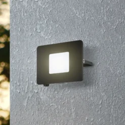 Foco de exterior LED Faedo 3 en negro, 30W