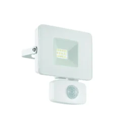 Foco de exterior LED Faedo 3, sensor, blanco, 10W