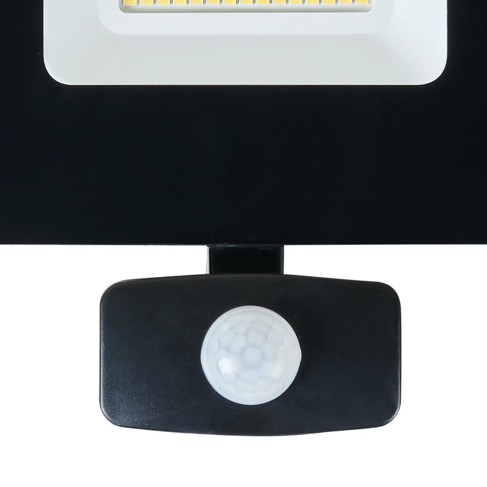 Foco de exterior LED Faedo 3, sensor, negro, 50W