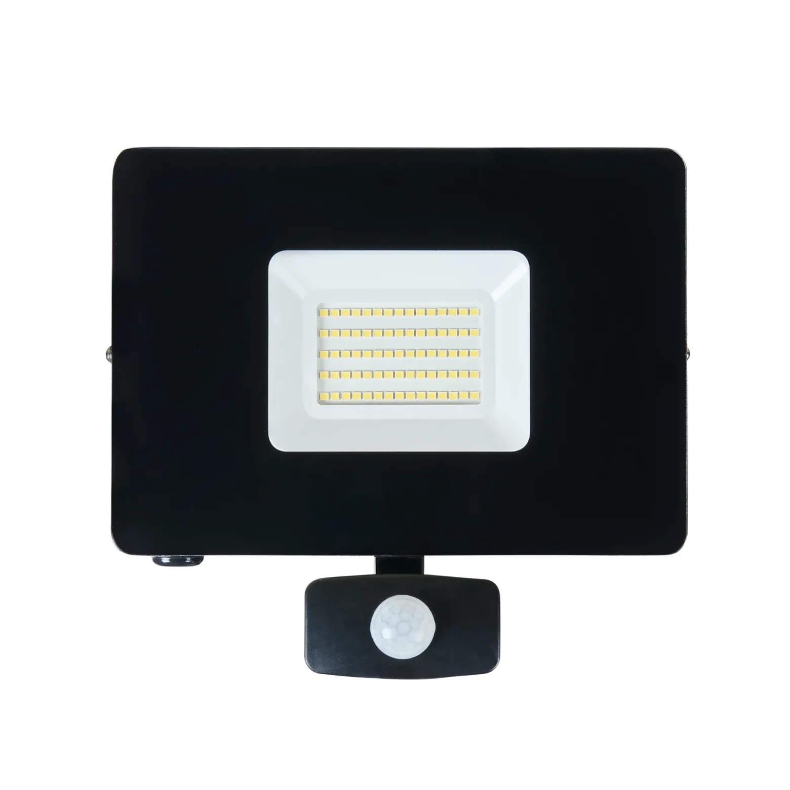 Foco de exterior LED Faedo 3, sensor, negro, 50W