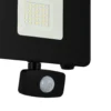 Foco de exterior LED Faedo 3, sensor, negro, 30W