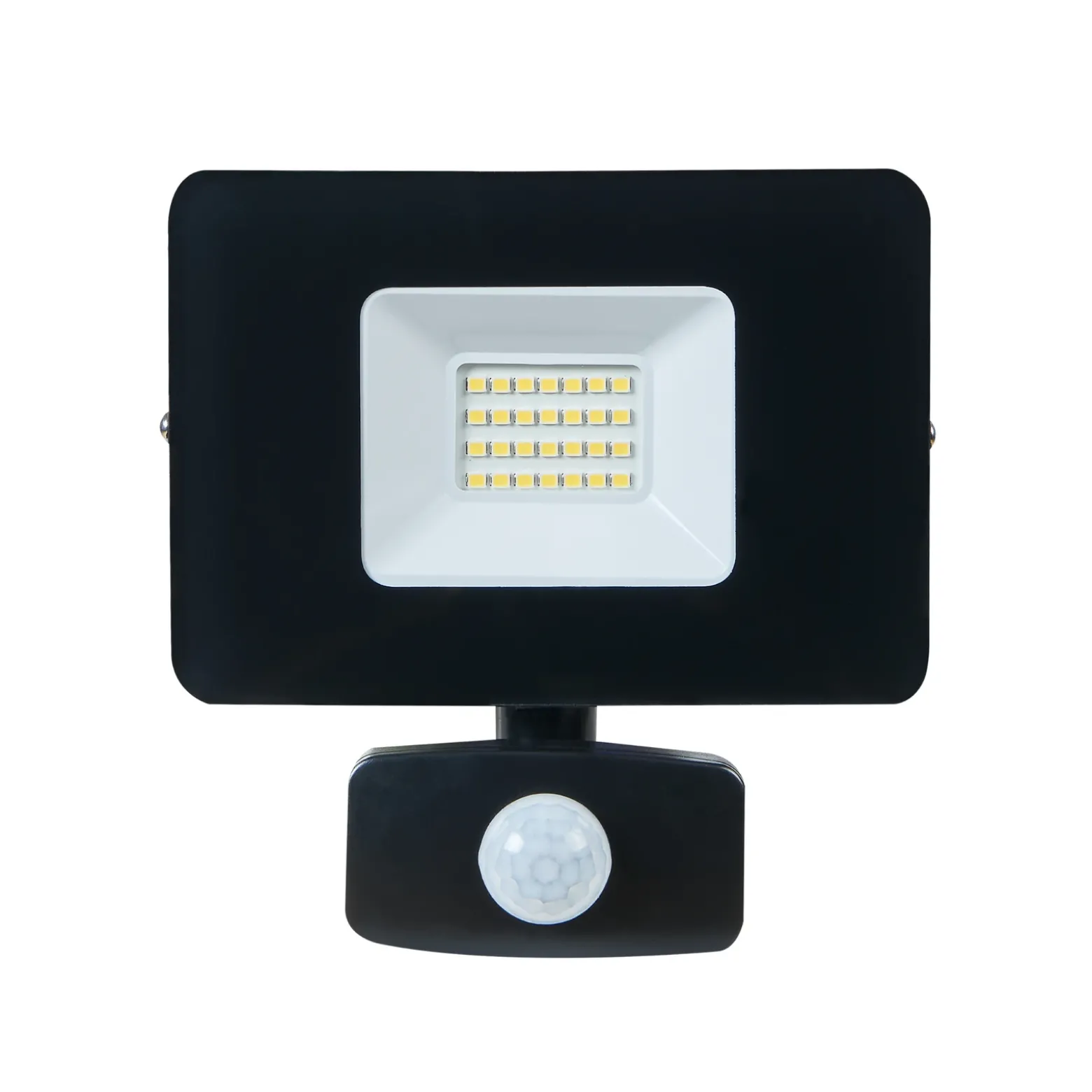 Foco de exterior LED Faedo 3, sensor, negro, 20W