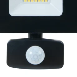 Foco de exterior LED Faedo 3, sensor, negro, 20W