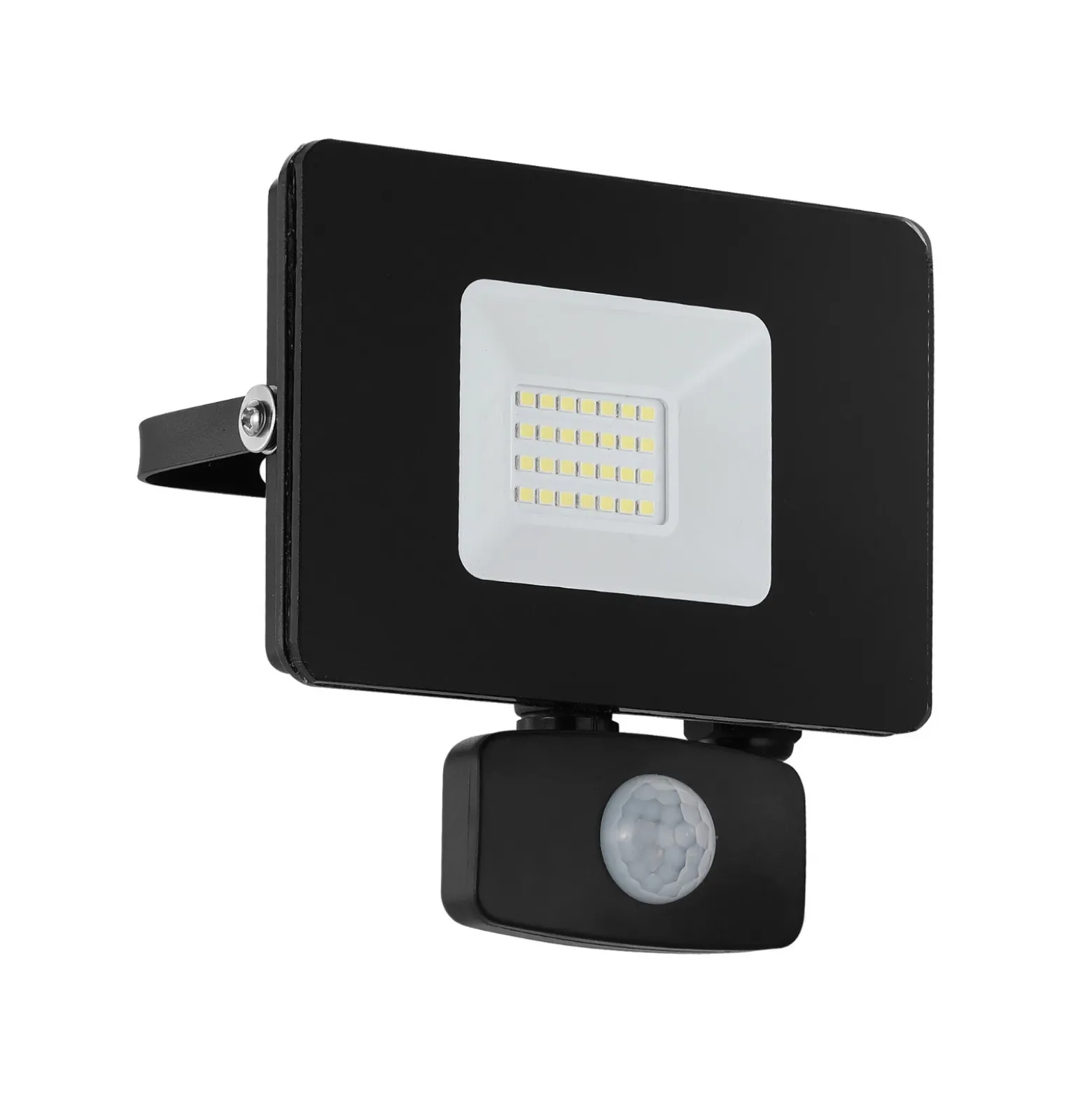 Foco de exterior LED Faedo 3, sensor, negro, 20W