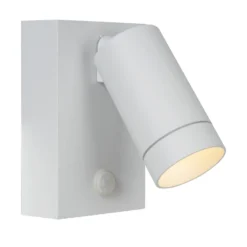 Foco de pared de exterior Taylor Sensor, 1 luz blanco