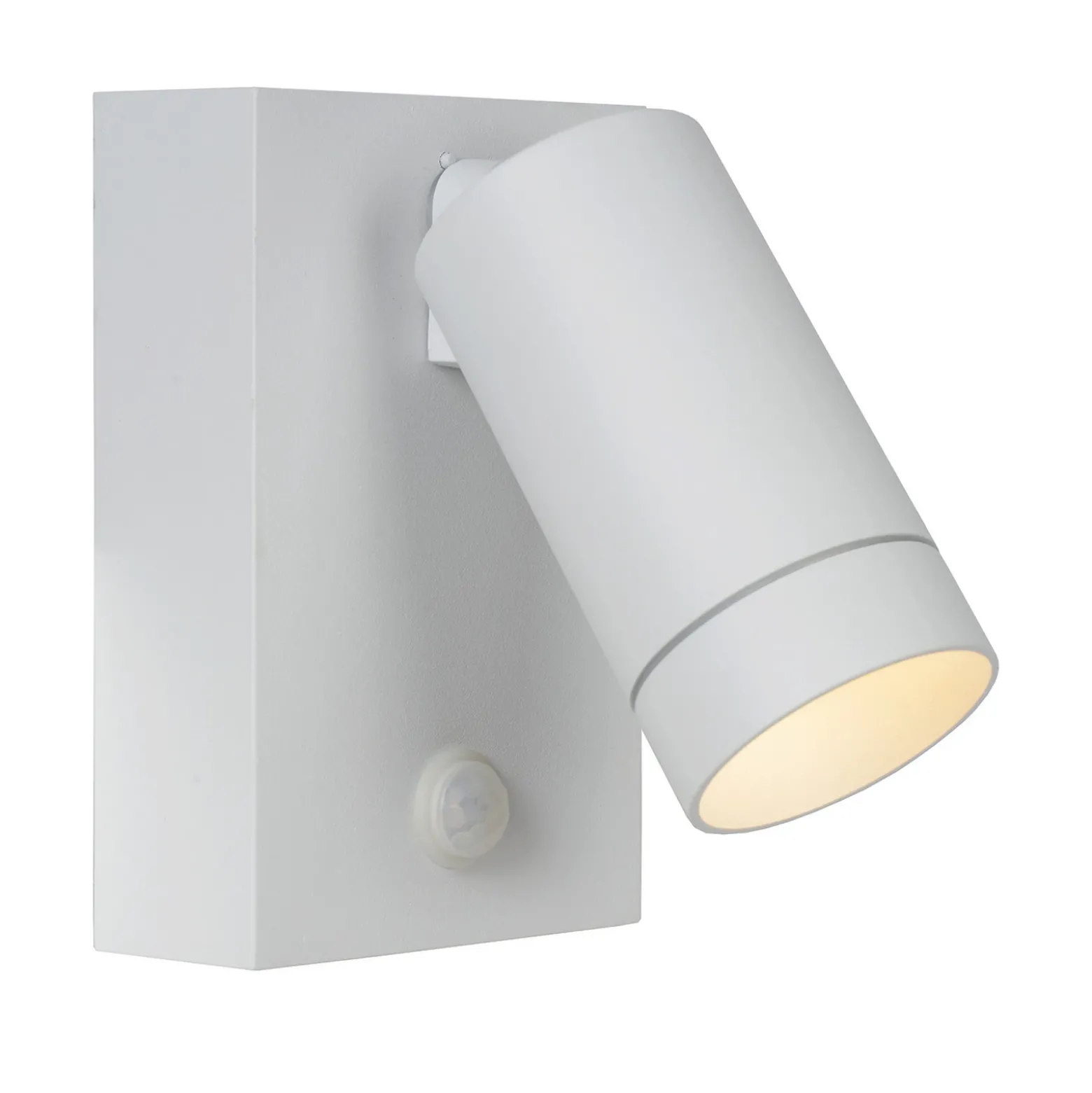 Foco de pared de exterior Taylor Sensor, 1 luz blanco