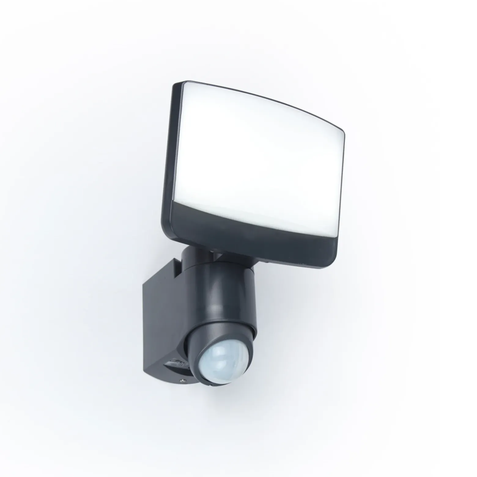 Foco de pared exterior con sensor LED SUNSHINE, 25 cm, gris oscuro, IP54