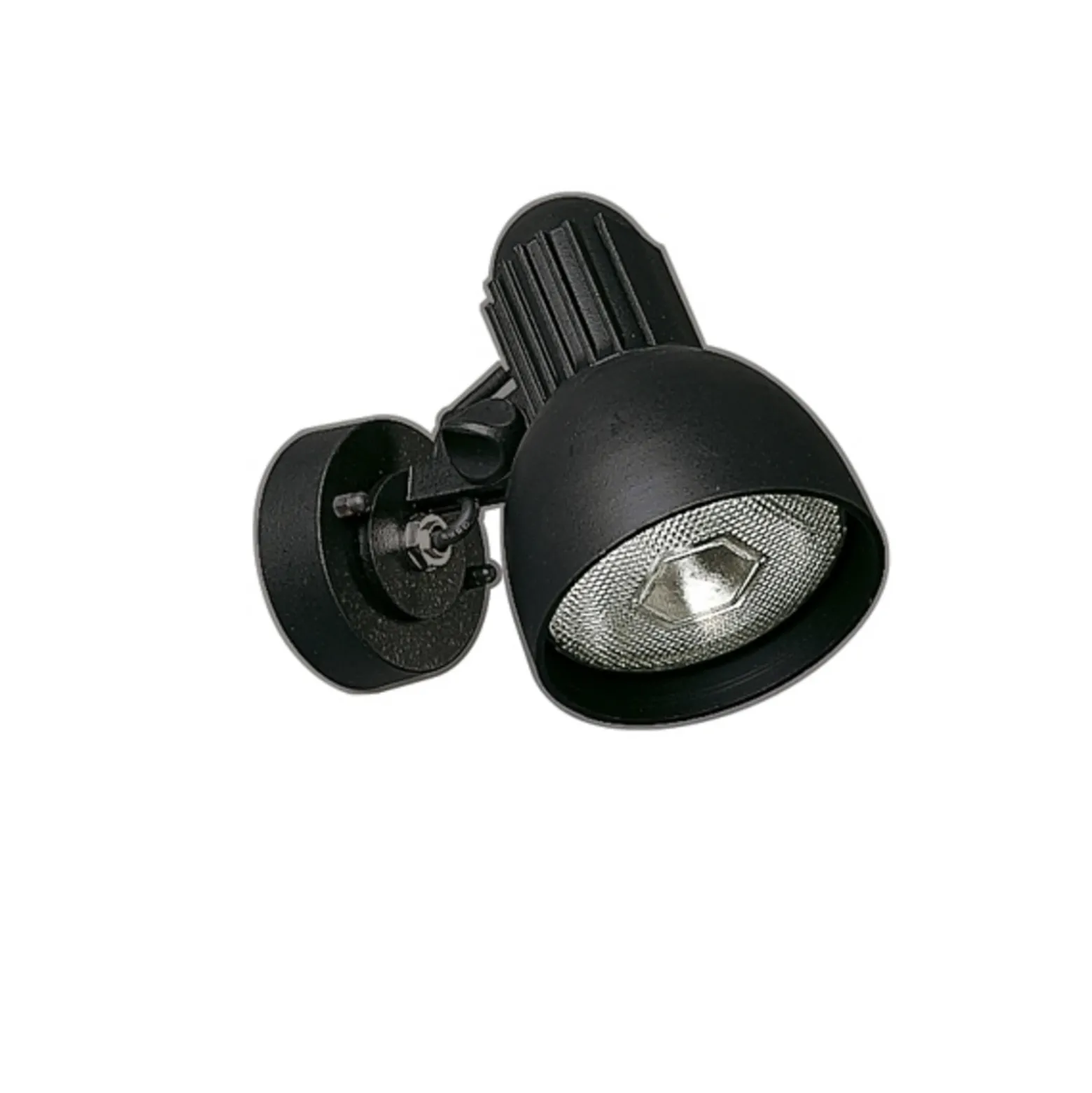 Foco de pared exterior 635, negro rotatorio