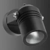 Foco de pared LED para exterior 5019, negro, IP54