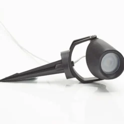 Foco de pica Minitommy-EL 1 luz CCT negro/frosted
