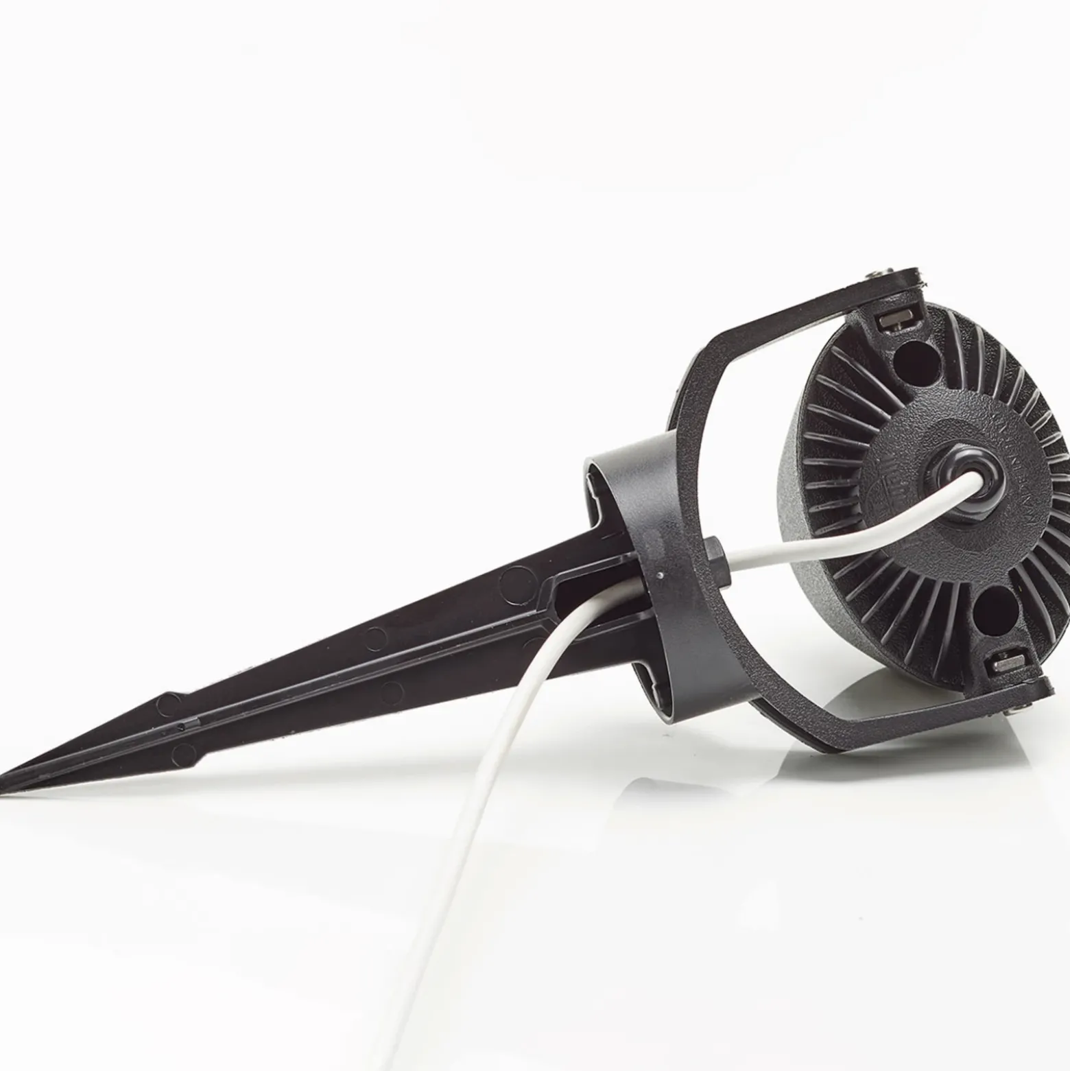 Foco de pica Minitommy-EL 1 luz CCT negro/frosted
