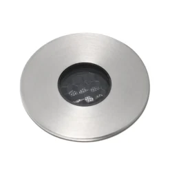 Foco empotrable LED, color níquel, Ø 3,5 cm, aluminio/acero inoxidable