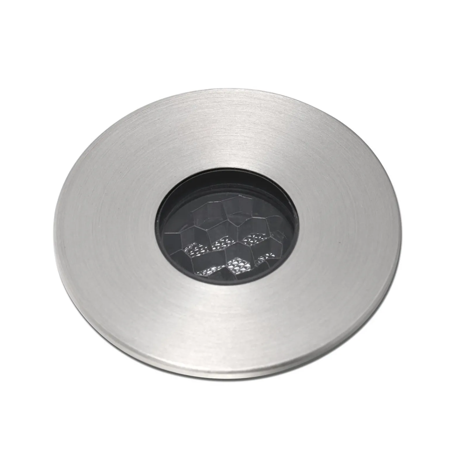 Foco empotrable LED, color níquel, Ø 3,5 cm, aluminio/acero inoxidable
