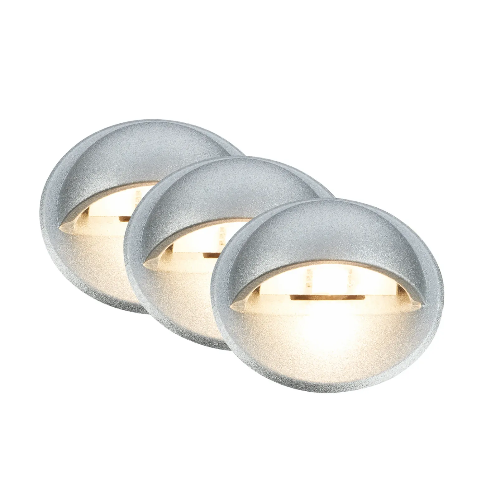 Foco empotrable LED 3923034, IP65, 12 V, juego de 3 unidades, Ø 3,5 cm