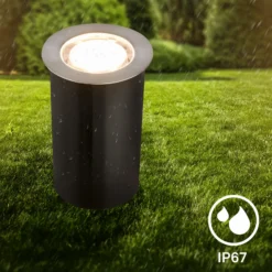 Foco empotrable LED 3916032 IP67 12 V, kit de inicio de 3 unidades, Ø 4,5 cm,