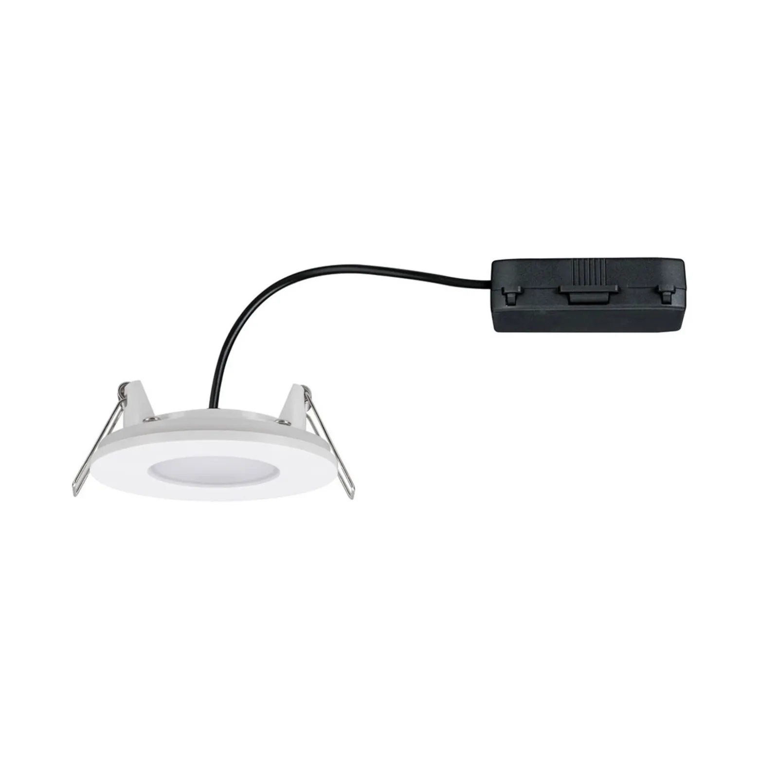Foco empotrable Paulmann Calla, blanco, encendido/apagado, fijo, 4000 K, Ø 9 cm
