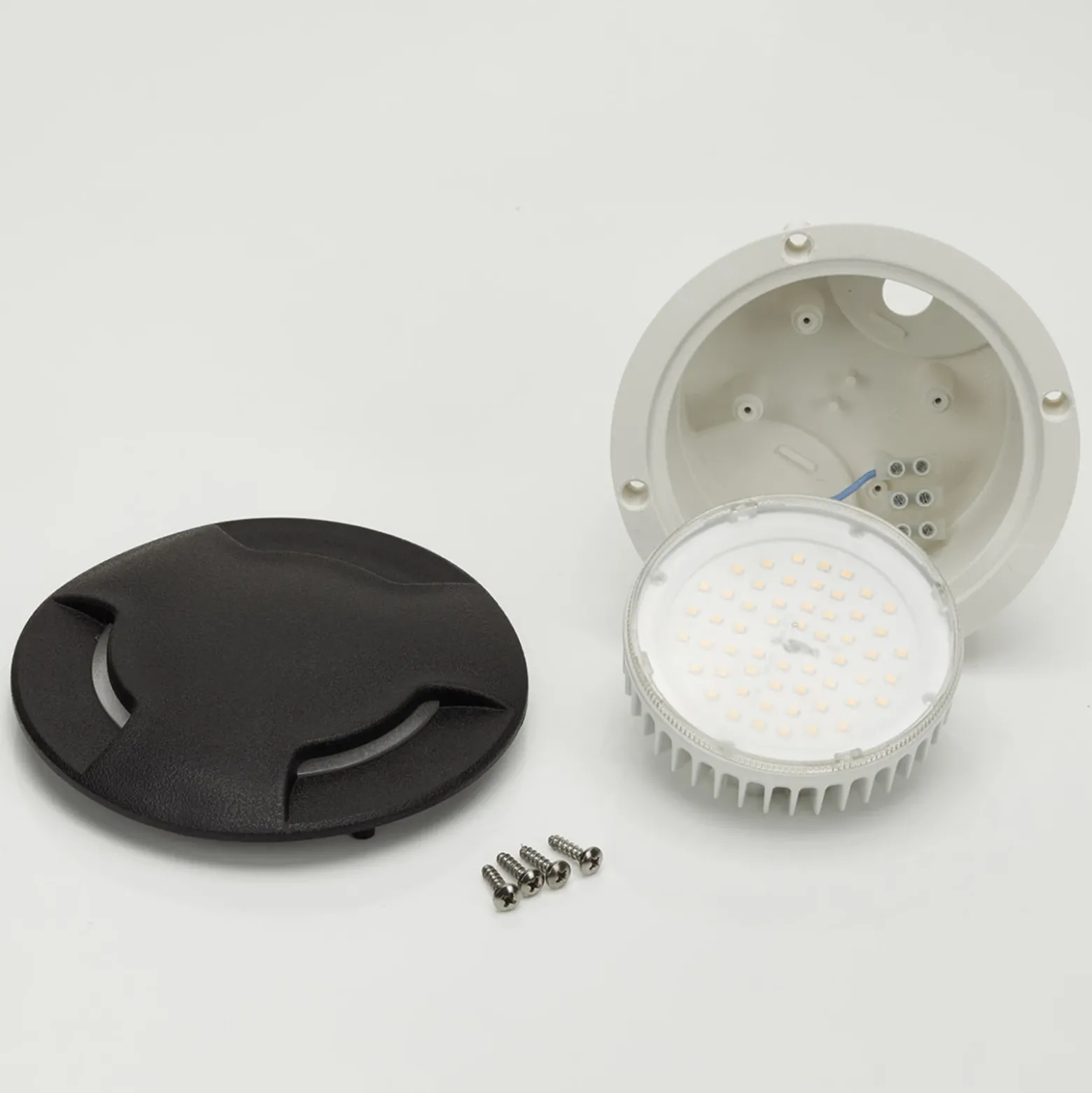 Foco empotrado LED Ceci 160-3L negro CCT