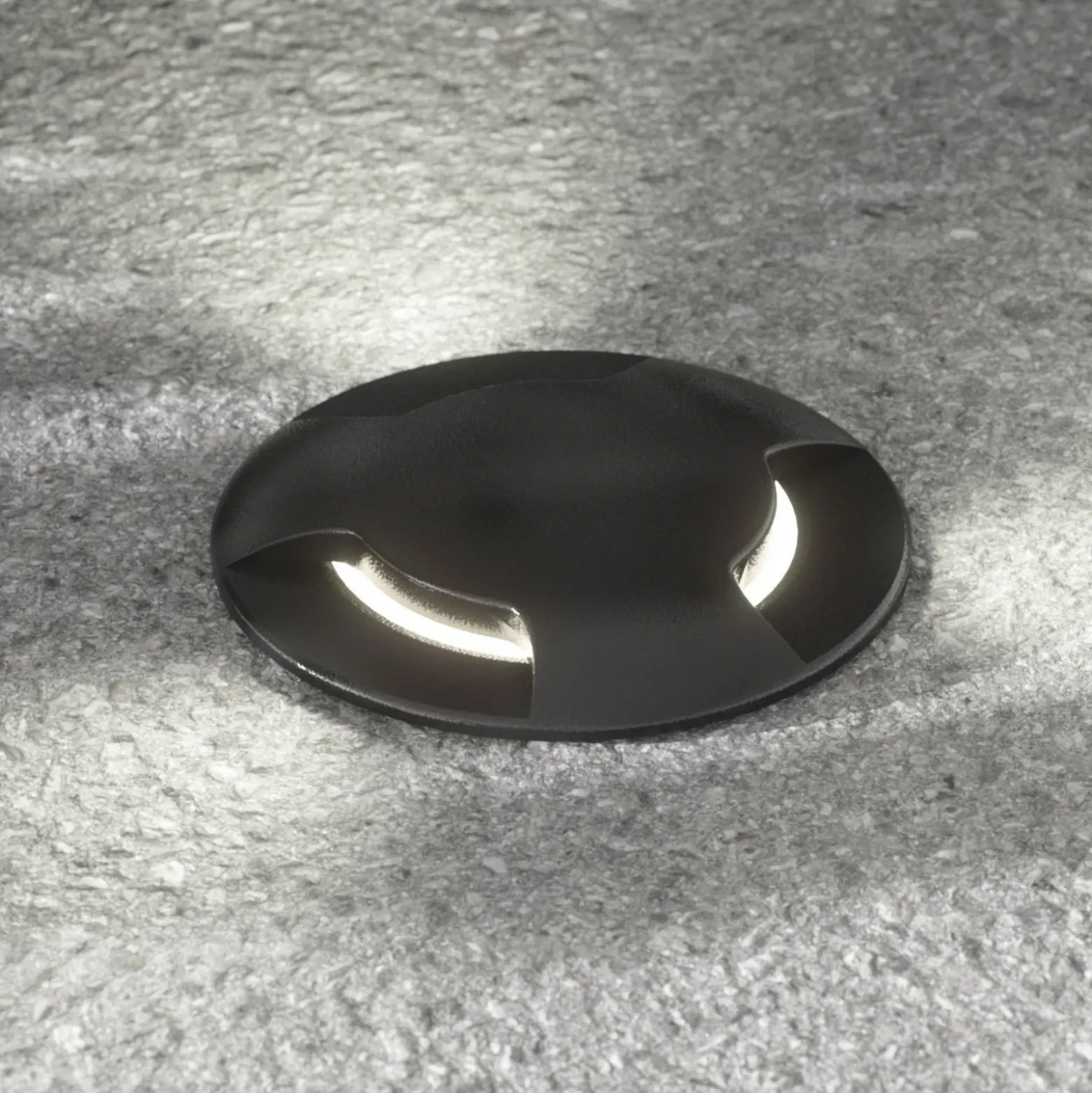 Foco empotrado LED Ceci 160-3L negro CCT
