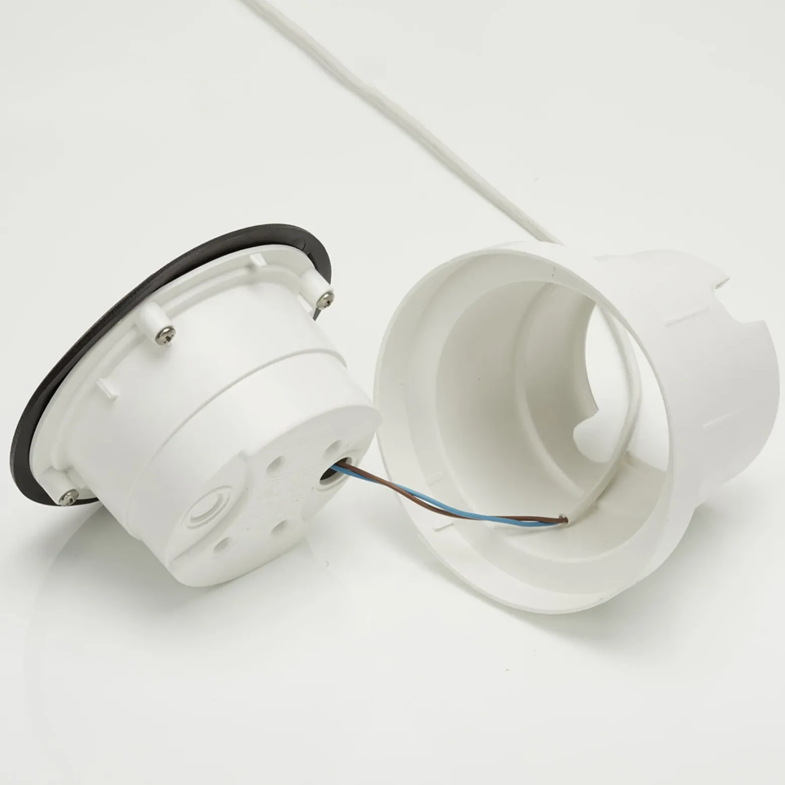 Foco empotrado LED Ceci 160-3L negro CCT