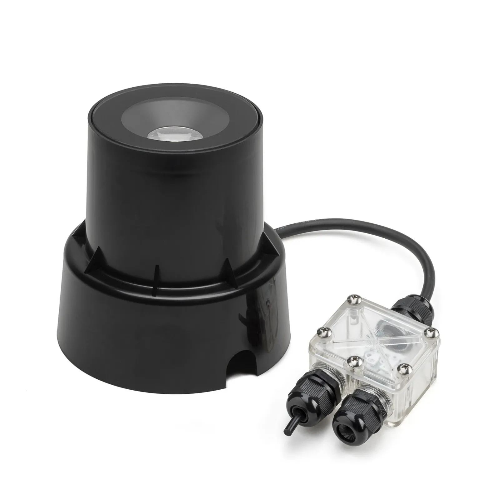 Foco empotrado LED 7876, negro