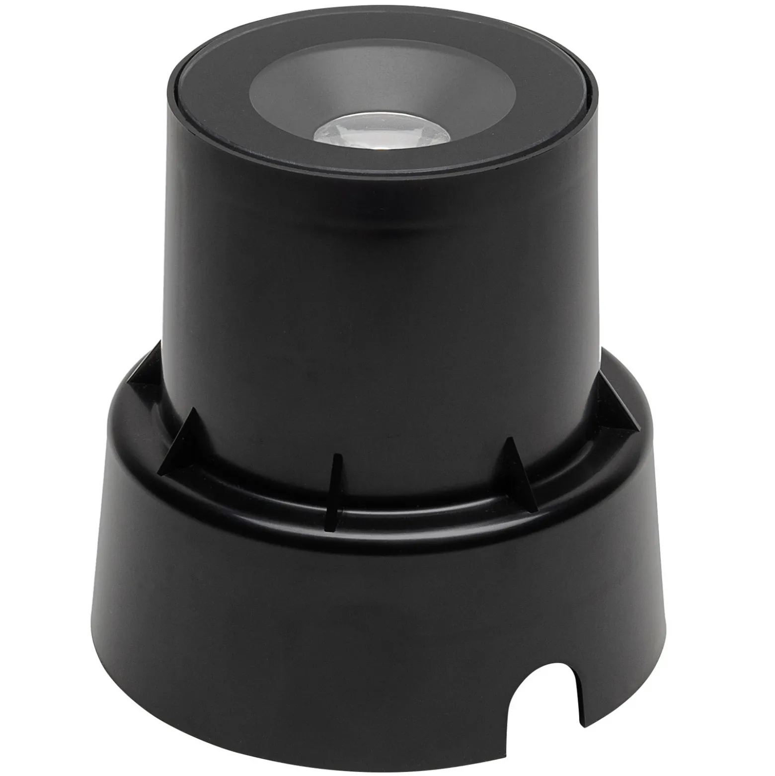 Foco empotrado LED 7876, negro