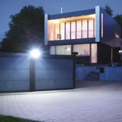 Foco exterior con sensor STEINEL XLED Home 2 XL S grafito IP44